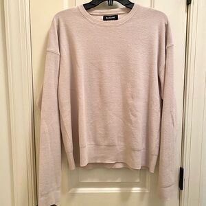 Naadam Sweater cotton silk & cashmere blend bust apx 22 length apx 24 Large